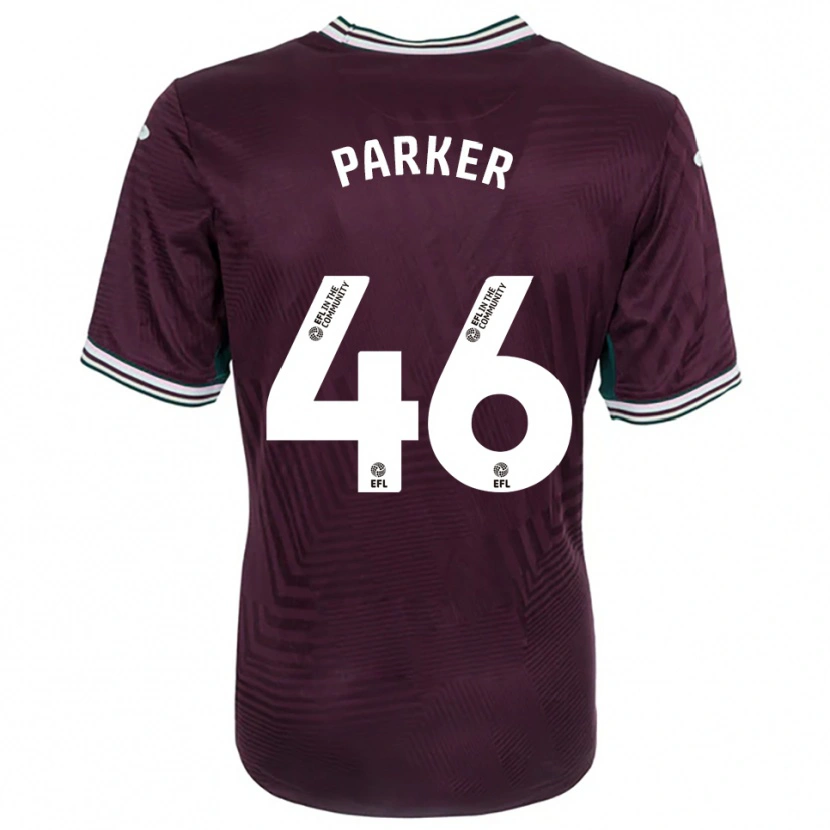 Danxen Men Arthur Parker #46 Rust Red White Away Jersey 2025/26 T-Shirt