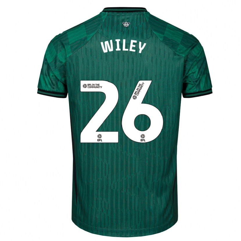 Danxen Men Caleb Wiley #26 Green Black Away Jersey 2025/26 T-Shirt