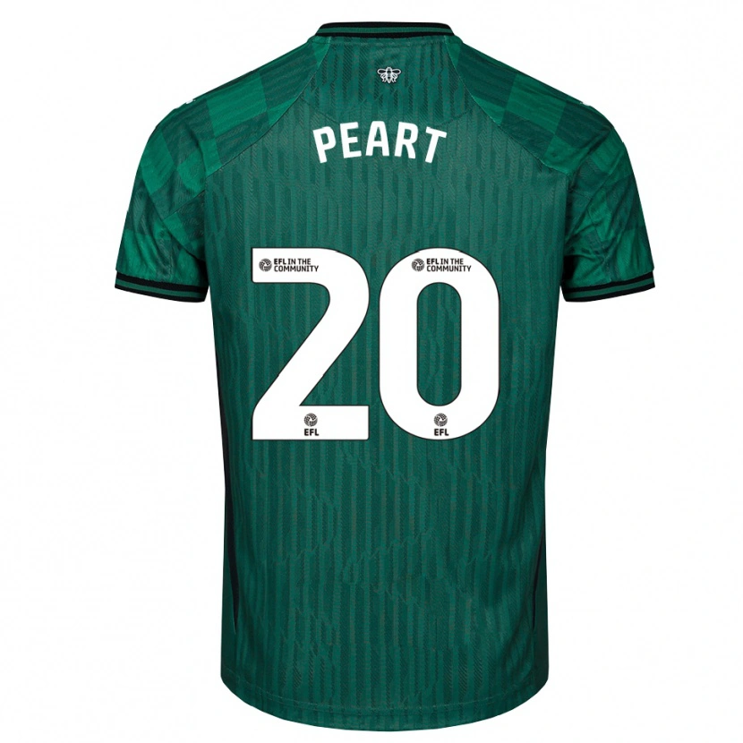 Danxen Men Kalani Peart #20 Green Black Away Jersey 2025/26 T-Shirt