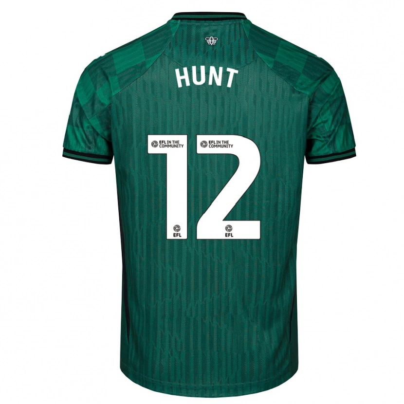Danxen Men Conrad Hunt #12 Green Black Away Jersey 2025/26 T-Shirt