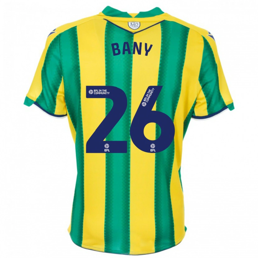 Danxen Men Tammer Bany #26 Yellow Green Away Jersey 2025/26 T-Shirt
