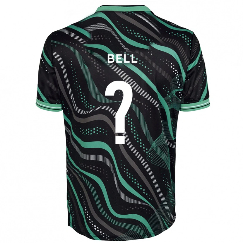 Danxen Men Tai Bell #0 Black Green Away Jersey 2025/26 T-Shirt