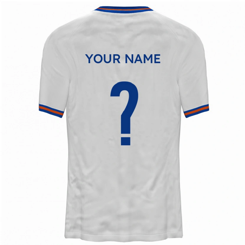 Danxen Men Your Name #0 White Blue Away Jersey 2025/26 T-Shirt