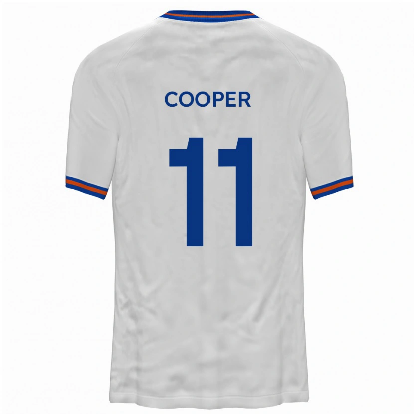 Danxen Men Chay Cooper #11 White Blue Away Jersey 2025/26 T-Shirt