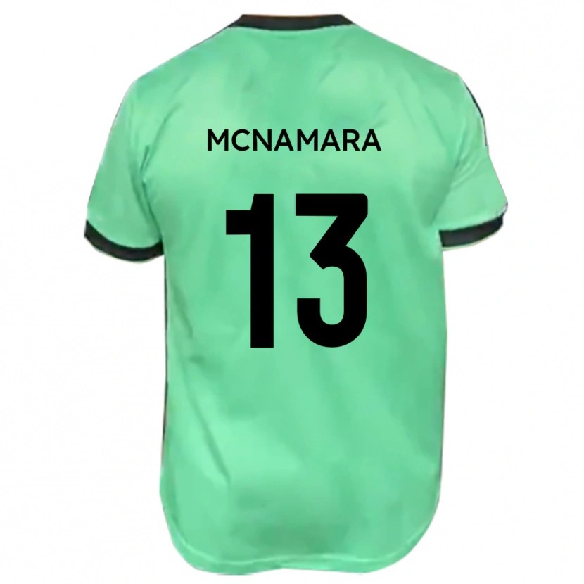 Danxen Men Josh Mcnamara #13 Turquoise Black Away Jersey 2025/26 T-Shirt
