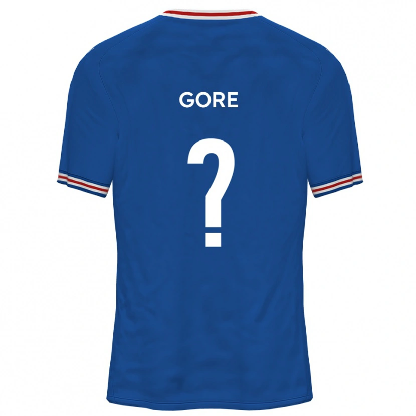 Danxen Men Ruby Gore #0 Dodger Blue Away Jersey 2025/26 T-Shirt