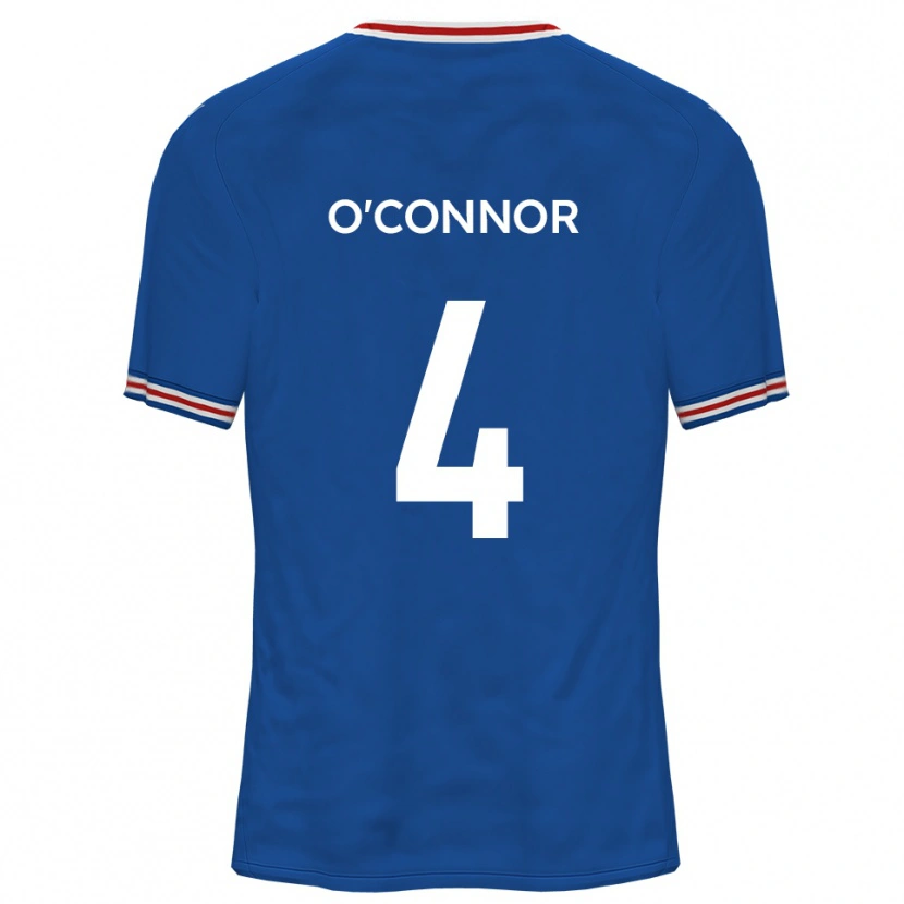 Danxen Men Darragh O'connor #4 Dodger Blue Away Jersey 2025/26 T-Shirt