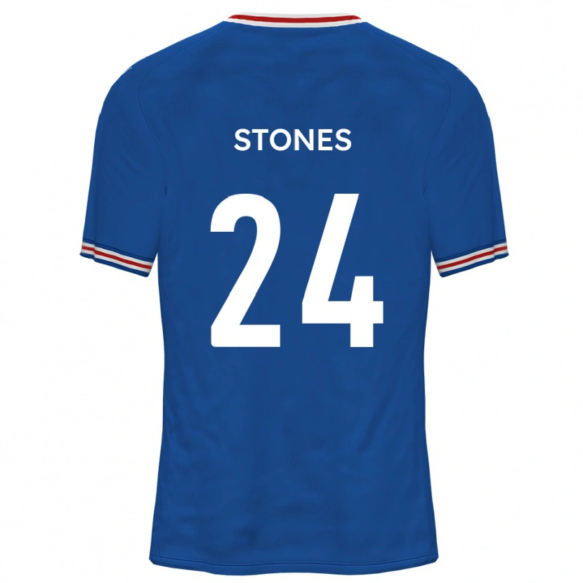 Danxen Men Josh Stones #24 Dodger Blue Away Jersey 2025/26 T-Shirt