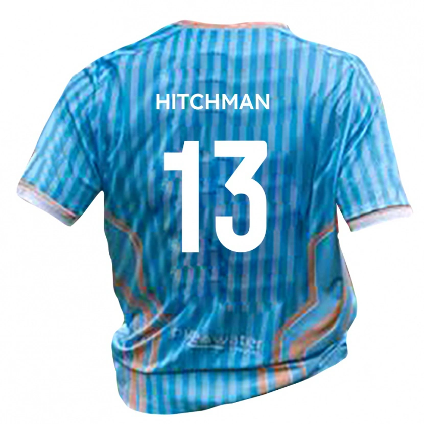 Danxen Men Jack Hitchman #13 Black Gold Away Jersey 2025/26 T-Shirt