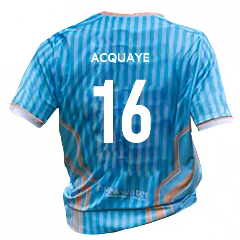 Danxen Men Ben Acquaye #16 Black Gold Away Jersey 2025/26 T-Shirt