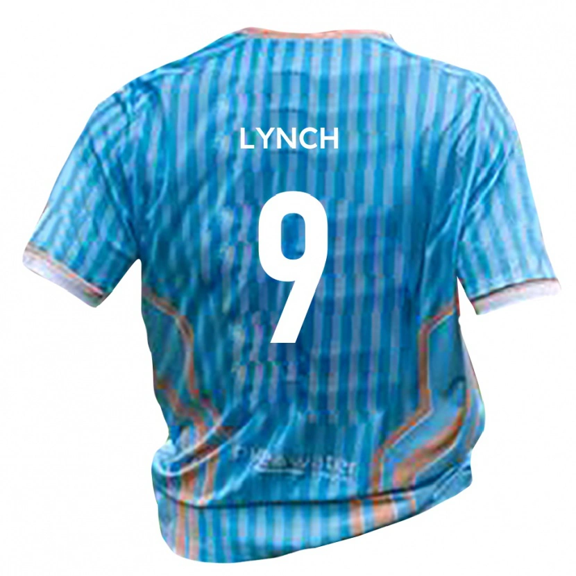 Danxen Men Oliver Lynch #9 Black Gold Away Jersey 2025/26 T-Shirt