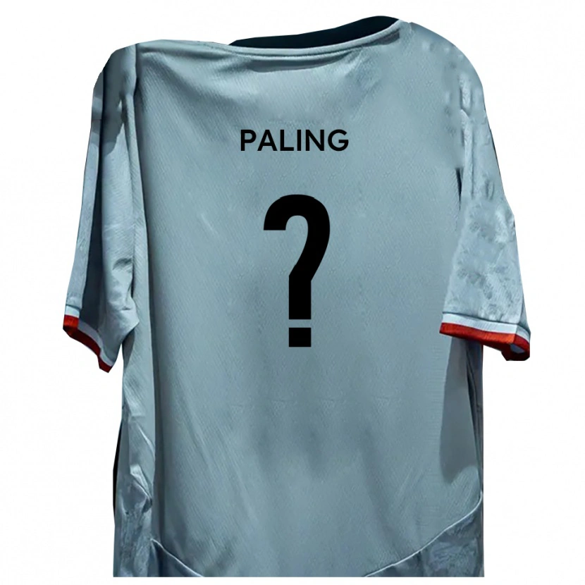Danxen Men Hannah Paling #0 White Black Away Jersey 2025/26 T-Shirt