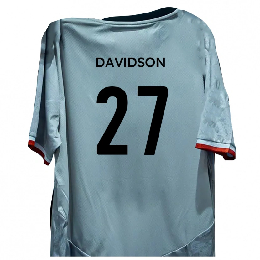 Danxen Men Mani Davidson #27 White Black Away Jersey 2025/26 T-Shirt