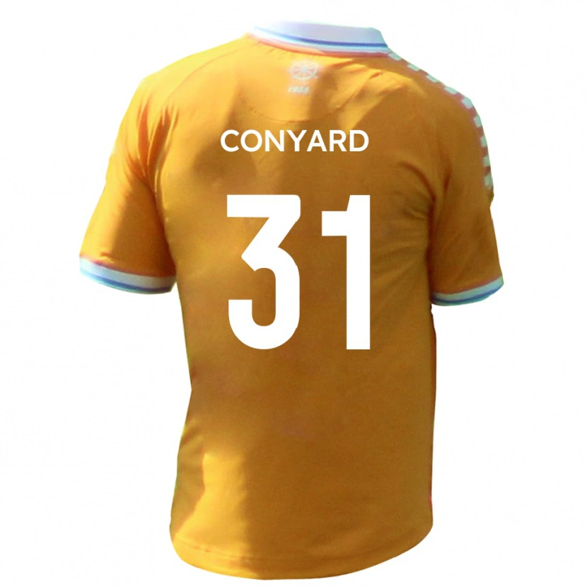 Danxen Men Harry Conyard #31 Yellow Blue Away Jersey 2025/26 T-Shirt