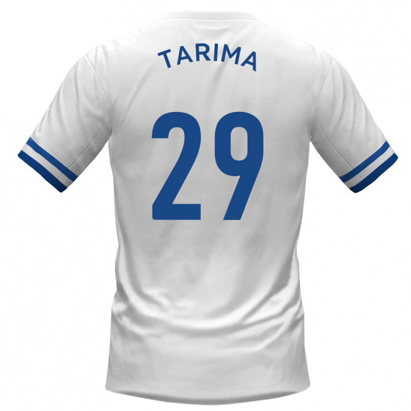 Danxen Men Sean Tarima #29 White Blue Away Jersey 2025/26 T-Shirt