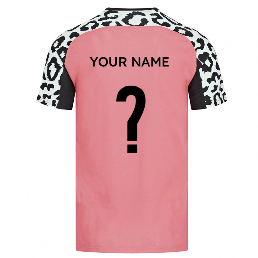 Danxen Men Your Name #0 Pink Black Away Jersey 2025/26 T-Shirt