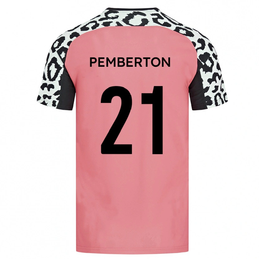 Danxen Men Tre Pemberton #21 Pink Black Away Jersey 2025/26 T-Shirt