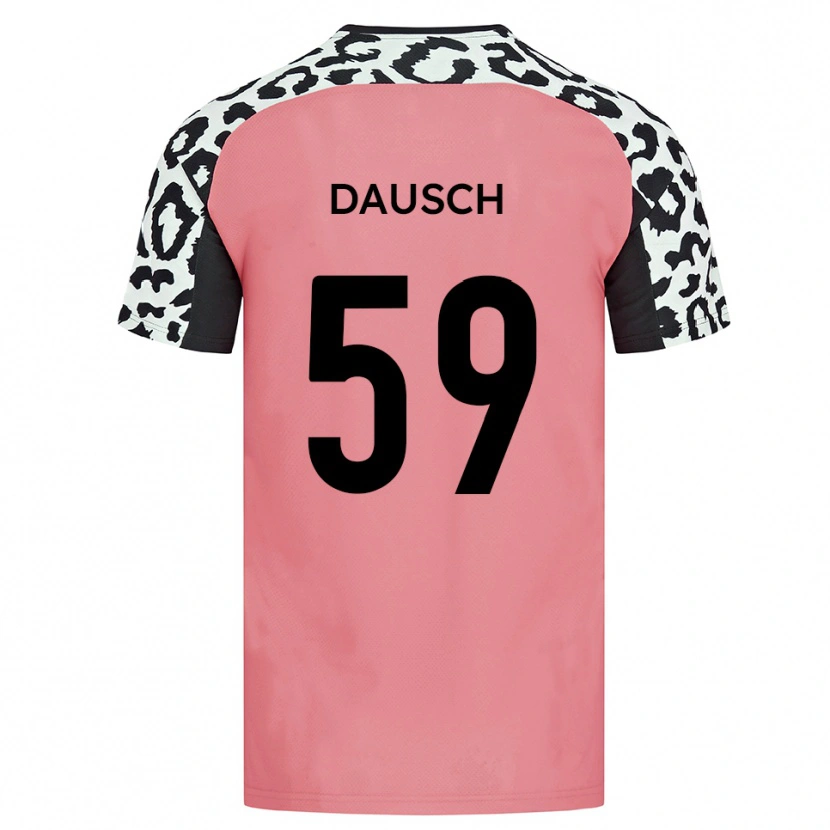 Danxen Men Aidan Dausch #59 Pink Black Away Jersey 2025/26 T-Shirt