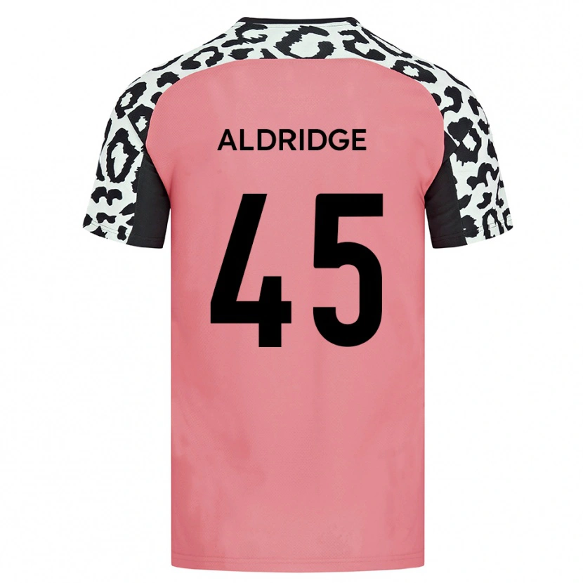 Danxen Men Jesse Aldridge #45 Pink Black Away Jersey 2025/26 T-Shirt
