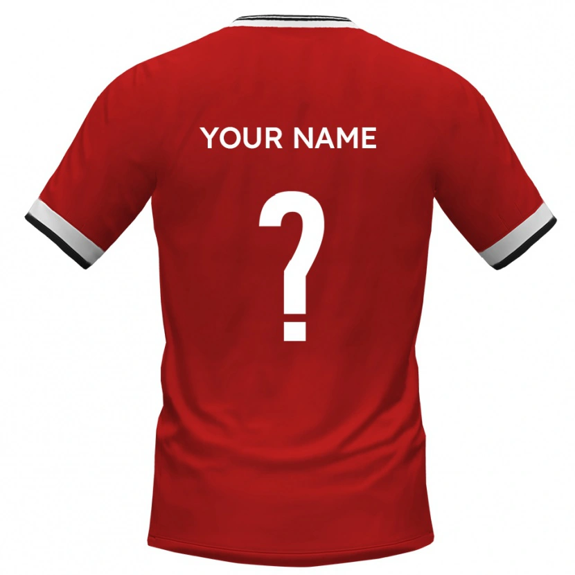 Danxen Men Your Name #0 White Black Away Jersey 2025/26 T-Shirt