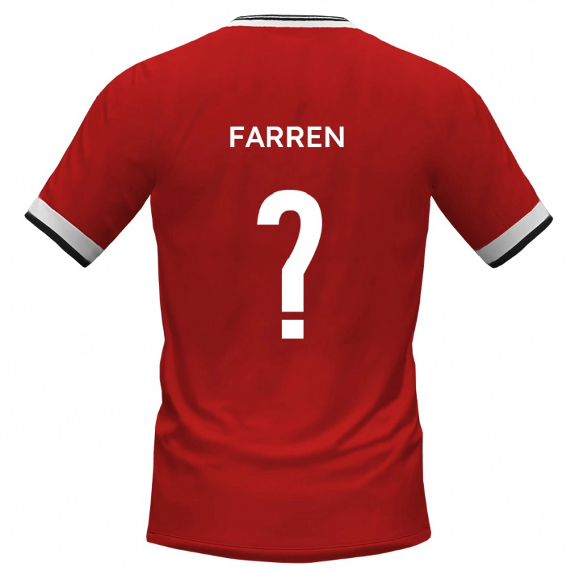 Danxen Men Brad Farren #0 White Black Away Jersey 2025/26 T-Shirt