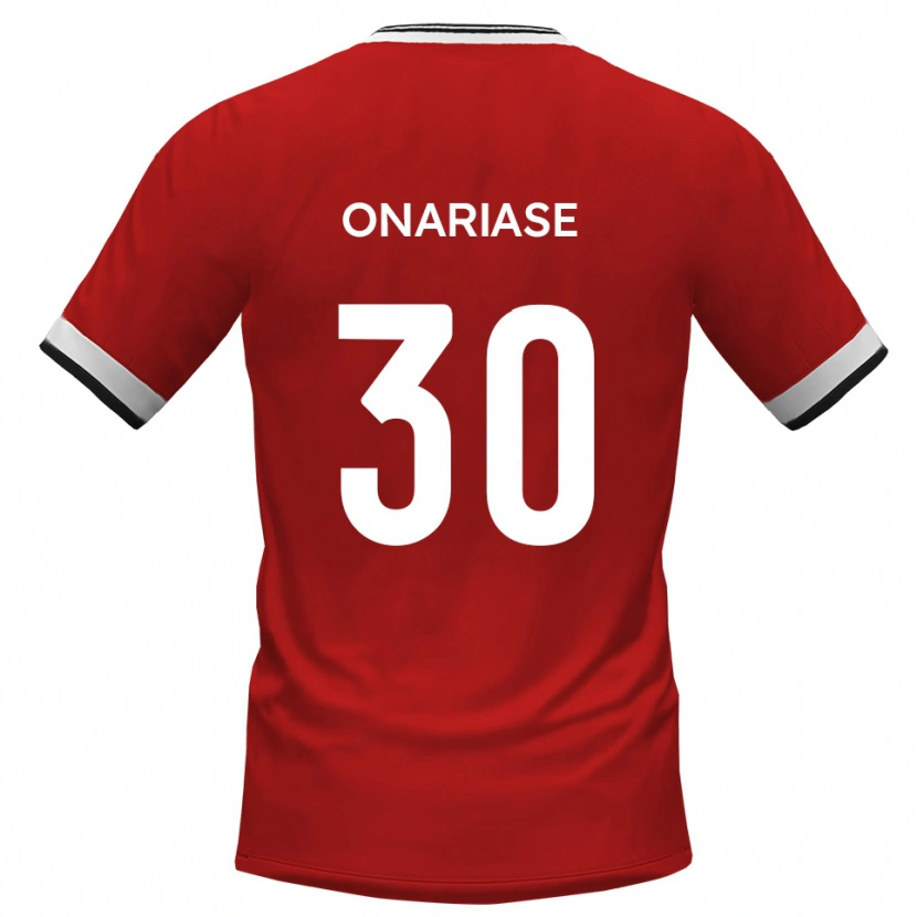Danxen Men Emmanuel Onariase #30 White Black Away Jersey 2025/26 T-Shirt