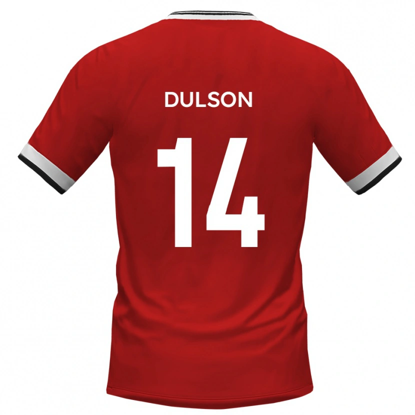Danxen Men Liam Dulson #14 White Black Away Jersey 2025/26 T-Shirt