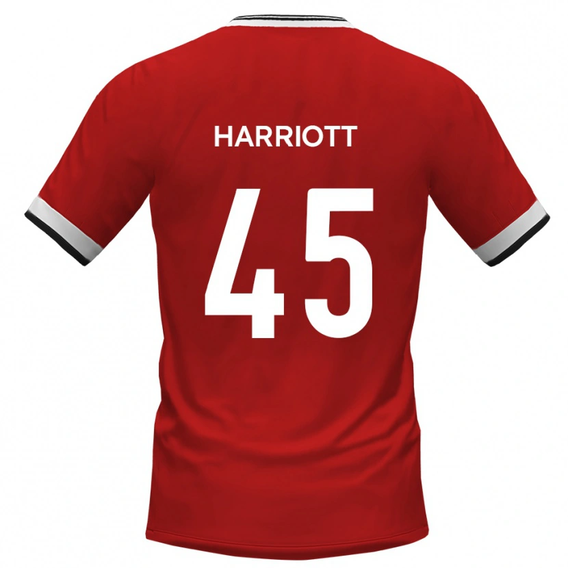 Danxen Men Callum Harriott #45 White Black Away Jersey 2025/26 T-Shirt