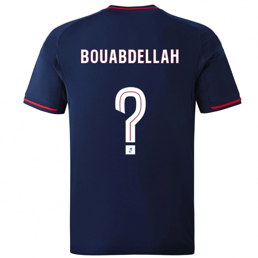 Danxen Men Jalis Bouabdellah #0 Navy Red Away Jersey 2025/26 T-Shirt