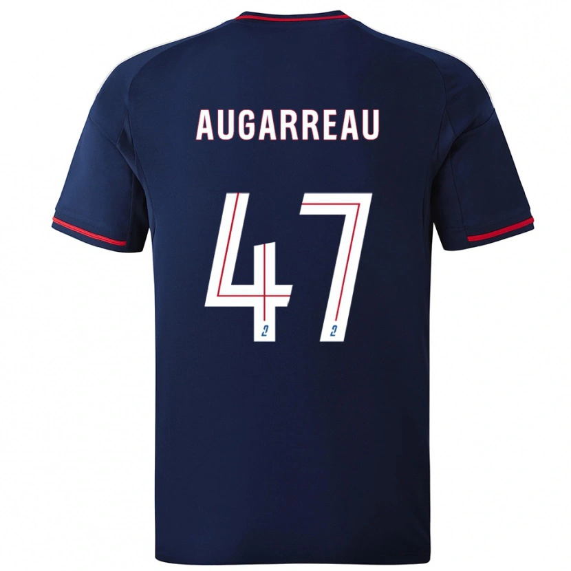Danxen Men Sofiane Augarreau #47 Navy Red Away Jersey 2025/26 T-Shirt