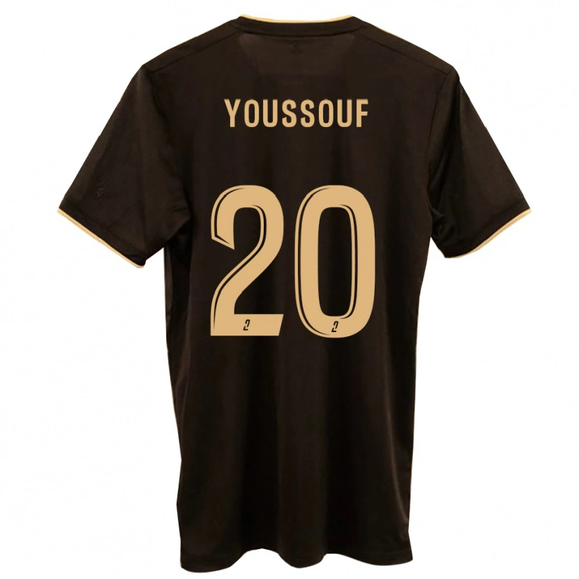 Danxen Men Mohamed Youssouf #20 Blue Red Away Jersey 2025/26 T-Shirt