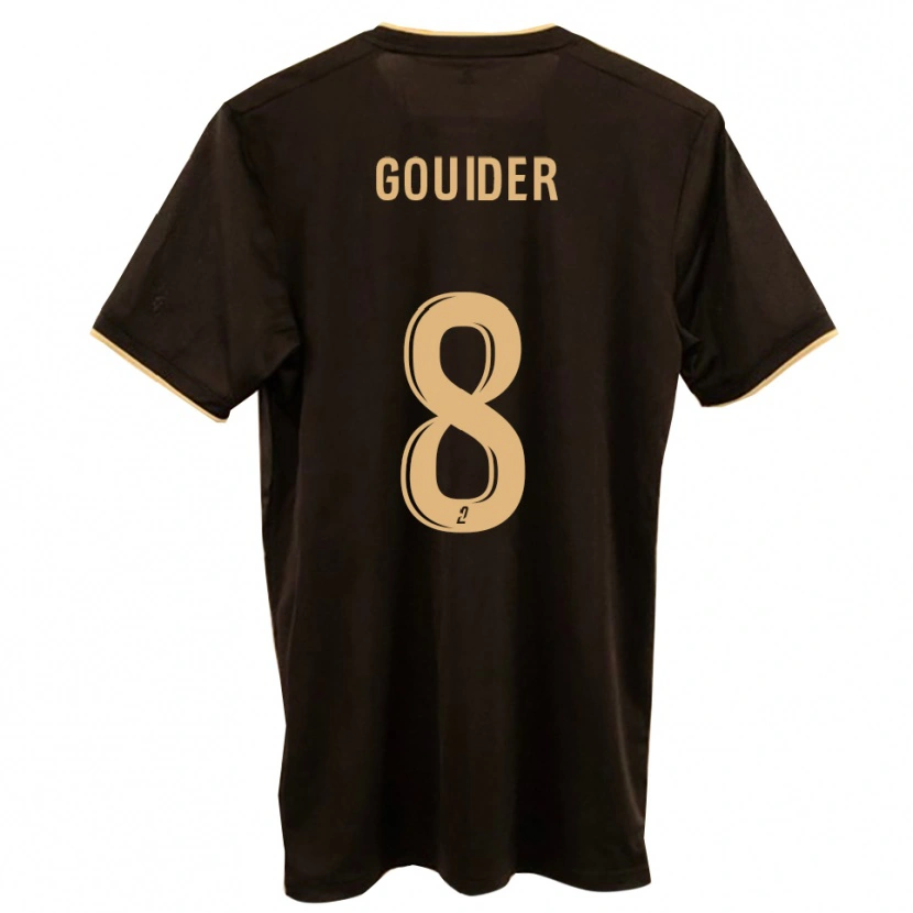 Danxen Men Yanis Gouider #8 Blue Red Away Jersey 2025/26 T-Shirt