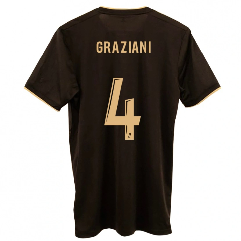 Danxen Men Kelyan Graziani #4 Blue Red Away Jersey 2025/26 T-Shirt