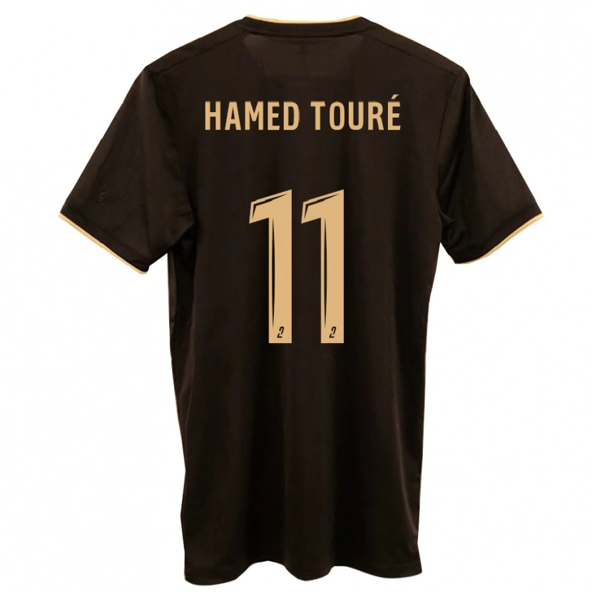 Danxen Men Ben Hamed Touré #11 Blue Red Away Jersey 2025/26 T-Shirt