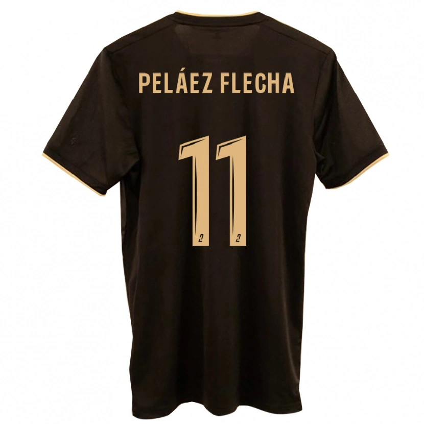 Danxen Men Fernando Peláez Flecha #11 Blue Red Away Jersey 2025/26 T-Shirt