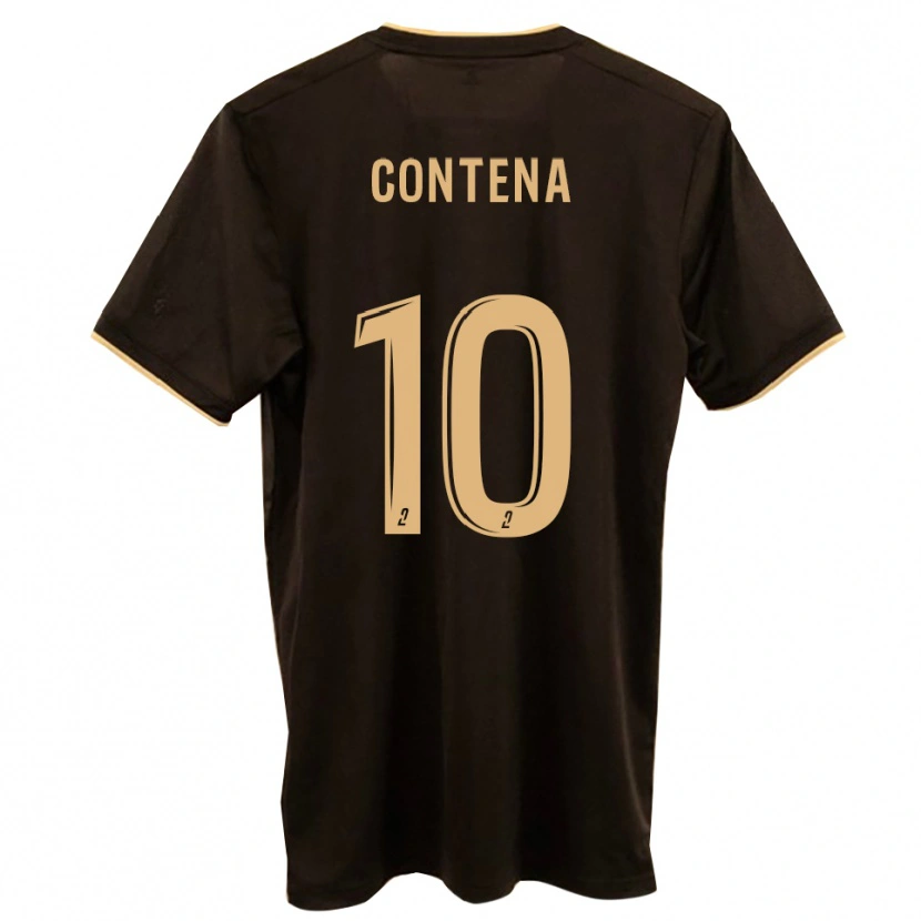 Danxen Men Ryan Contena #10 Blue Red Away Jersey 2025/26 T-Shirt