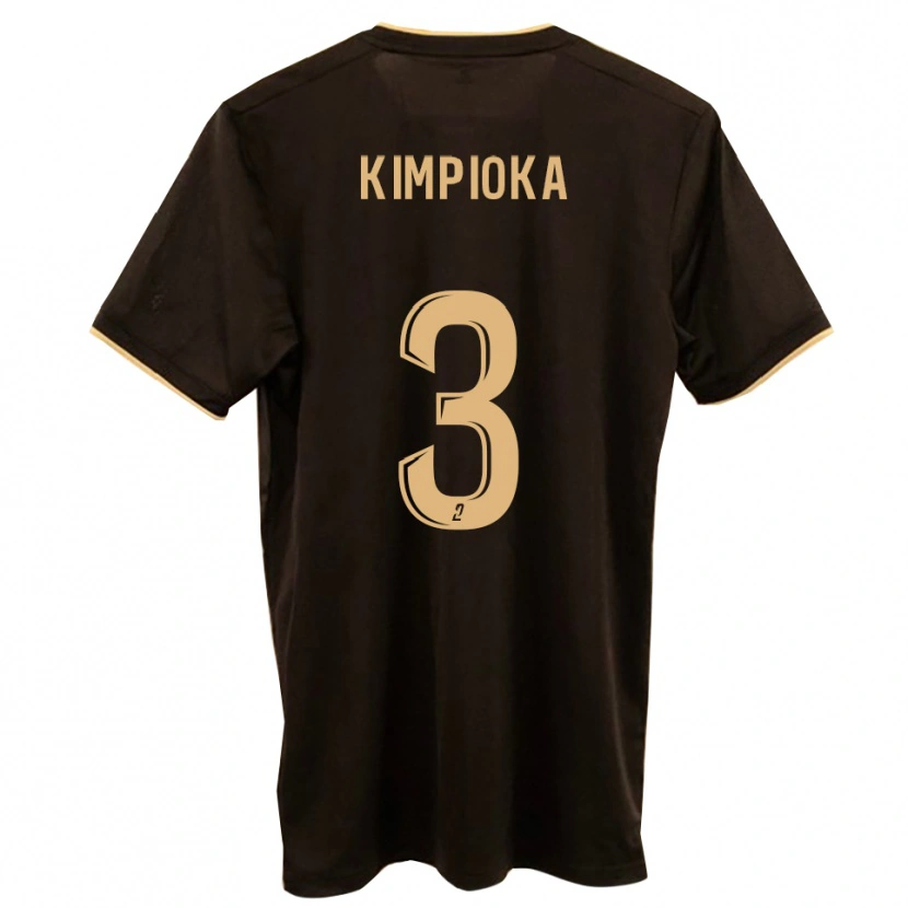 Danxen Men Noah Kimpioka #3 Blue Red Away Jersey 2025/26 T-Shirt