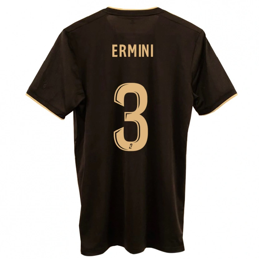 Danxen Men Nino Ermini #3 Blue Red Away Jersey 2025/26 T-Shirt