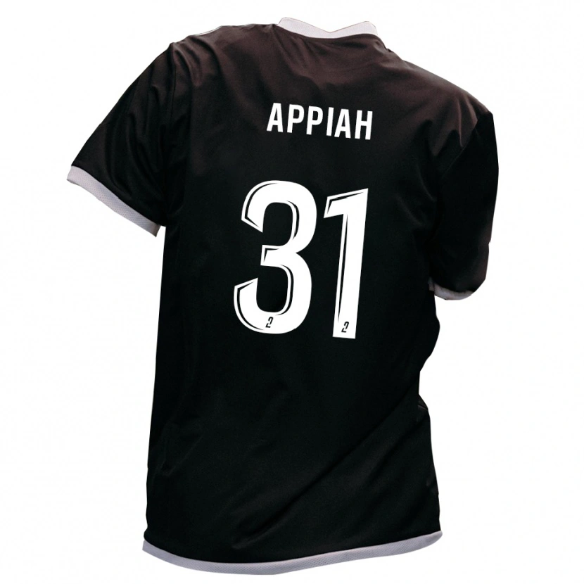 Danxen Men Arvin Appiah #31 Black Gold Away Jersey 2025/26 T-Shirt