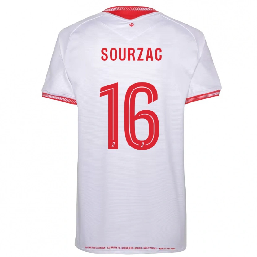 Danxen Men Martin Sourzac #16 Black Red Away Jersey 2025/26 T-Shirt