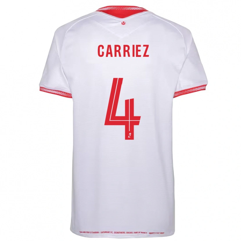 Danxen Men Sasha Carriez #4 Black Red Away Jersey 2025/26 T-Shirt