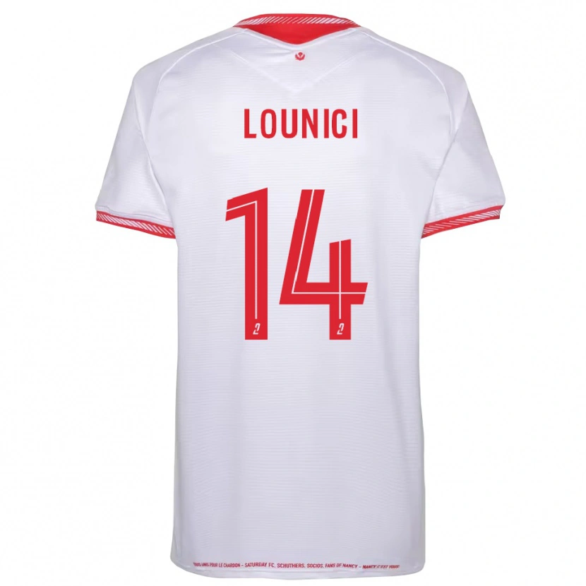 Danxen Men Mohand Lounici #14 Black Red Away Jersey 2025/26 T-Shirt