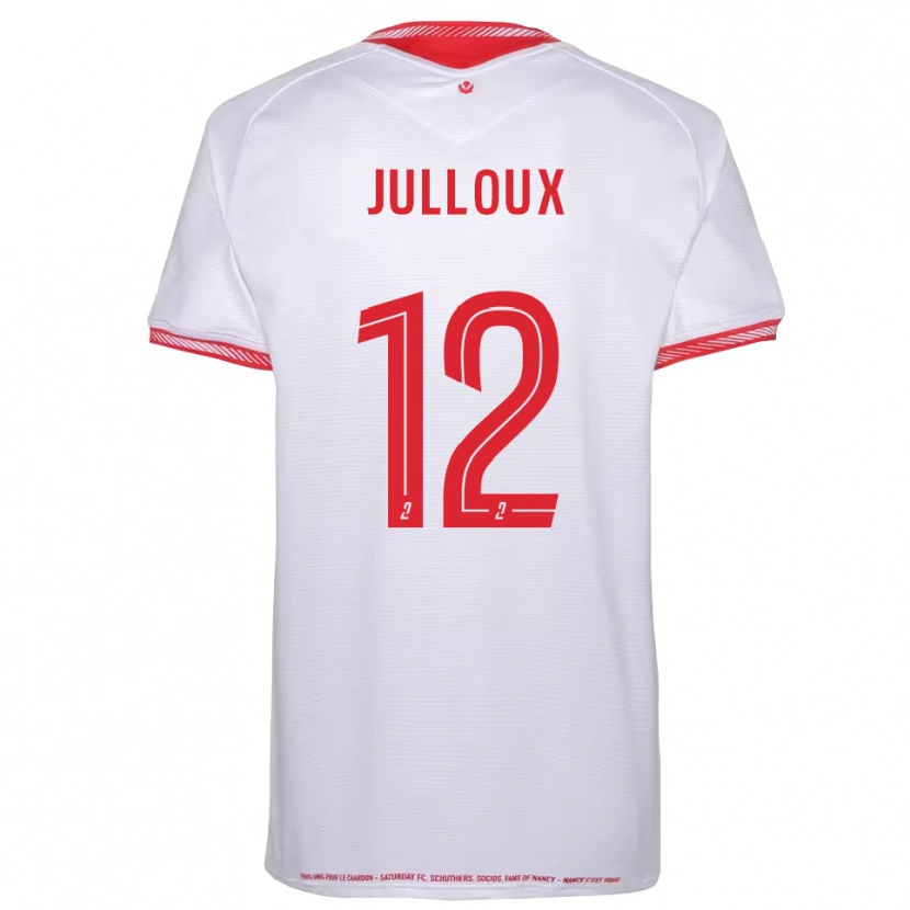 Danxen Men Adrien Julloux #12 Black Red Away Jersey 2025/26 T-Shirt