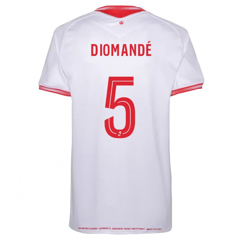 Danxen Men Paul Diomandé #5 Black Red Away Jersey 2025/26 T-Shirt