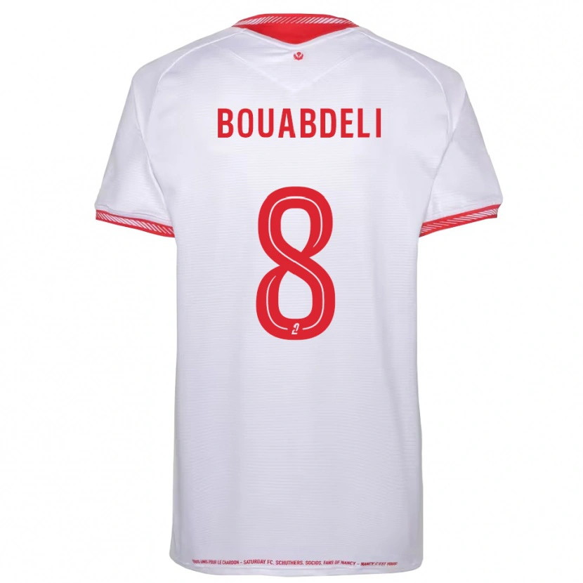 Danxen Men Walid Bouabdeli #8 Black Red Away Jersey 2025/26 T-Shirt