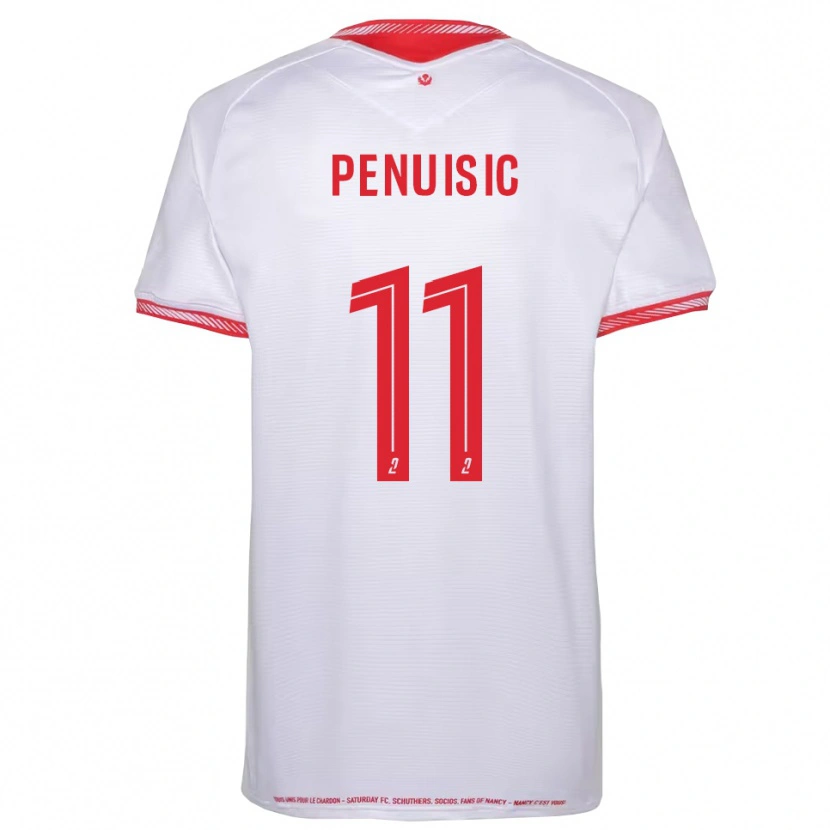 Danxen Men Alvin Pénuisic #11 Black Red Away Jersey 2025/26 T-Shirt