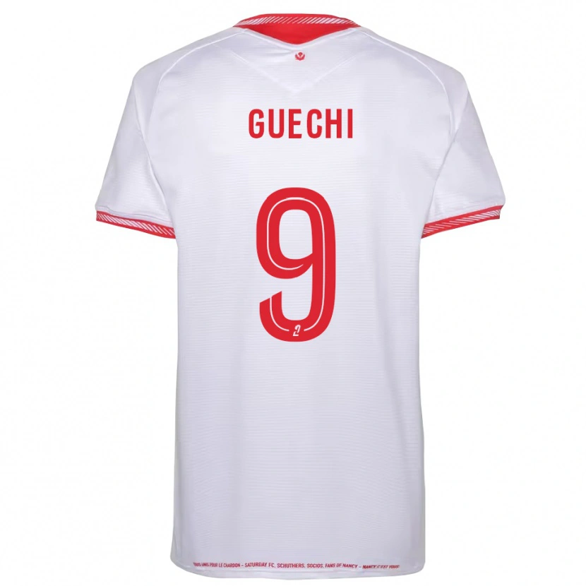 Danxen Men Abderraouf Guechi #9 Black Red Away Jersey 2025/26 T-Shirt