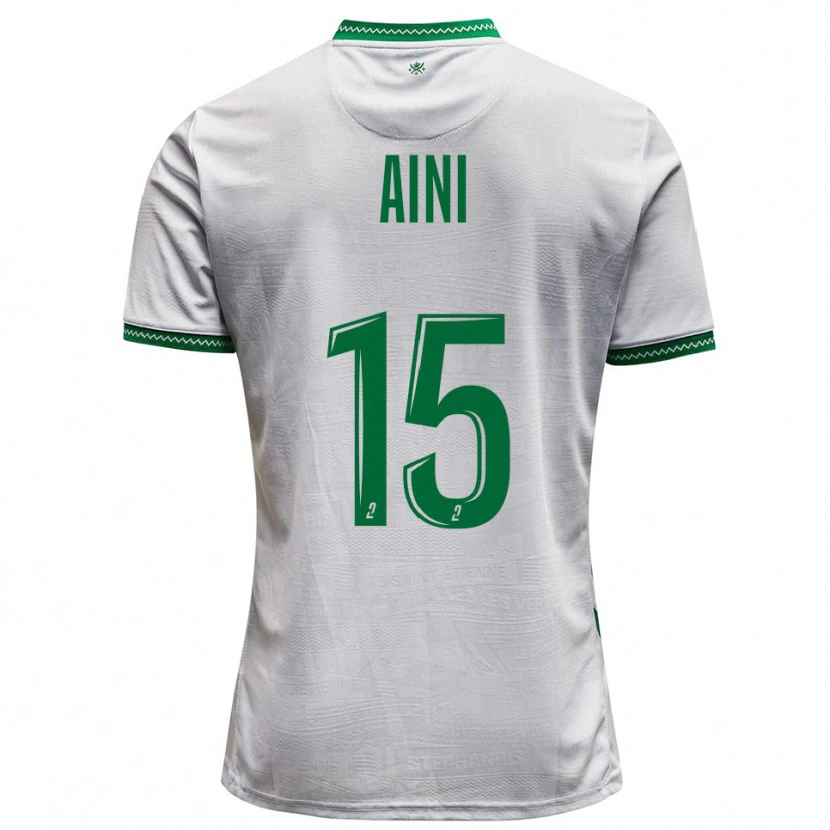 Danxen Men Noham Aini #15 White Green Away Jersey 2025/26 T-Shirt