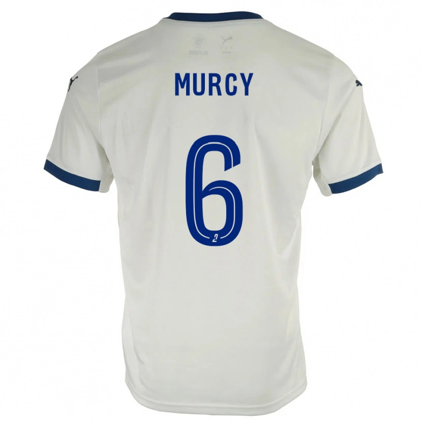Danxen Men Roman Murcy #6 White Blue Away Jersey 2025/26 T-Shirt