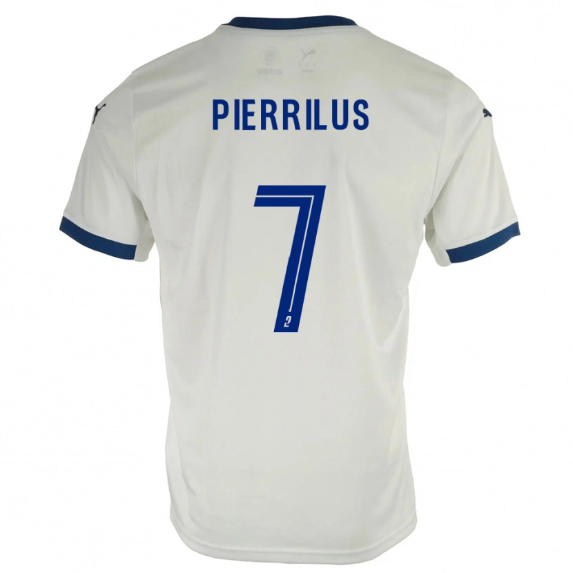 Danxen Men Wylan Pierrilus #7 White Blue Away Jersey 2025/26 T-Shirt